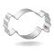 CookieCutter.com Mini Candy Wrapper 1.75 in Cookie Cutter Sweets Tin Plated Steel Made in USA